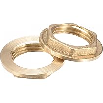 Stainless Steel Faucet Lock Nut - 1-1/4 Inch Single Hole Basin Sink Installation Tool With Washers