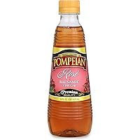 Pompeian Gourmet Balsamic Rosé Vinegar, Perfect for Salad Dressings, Marinades, Drizzling & Vegetables, Naturally Gluten Free