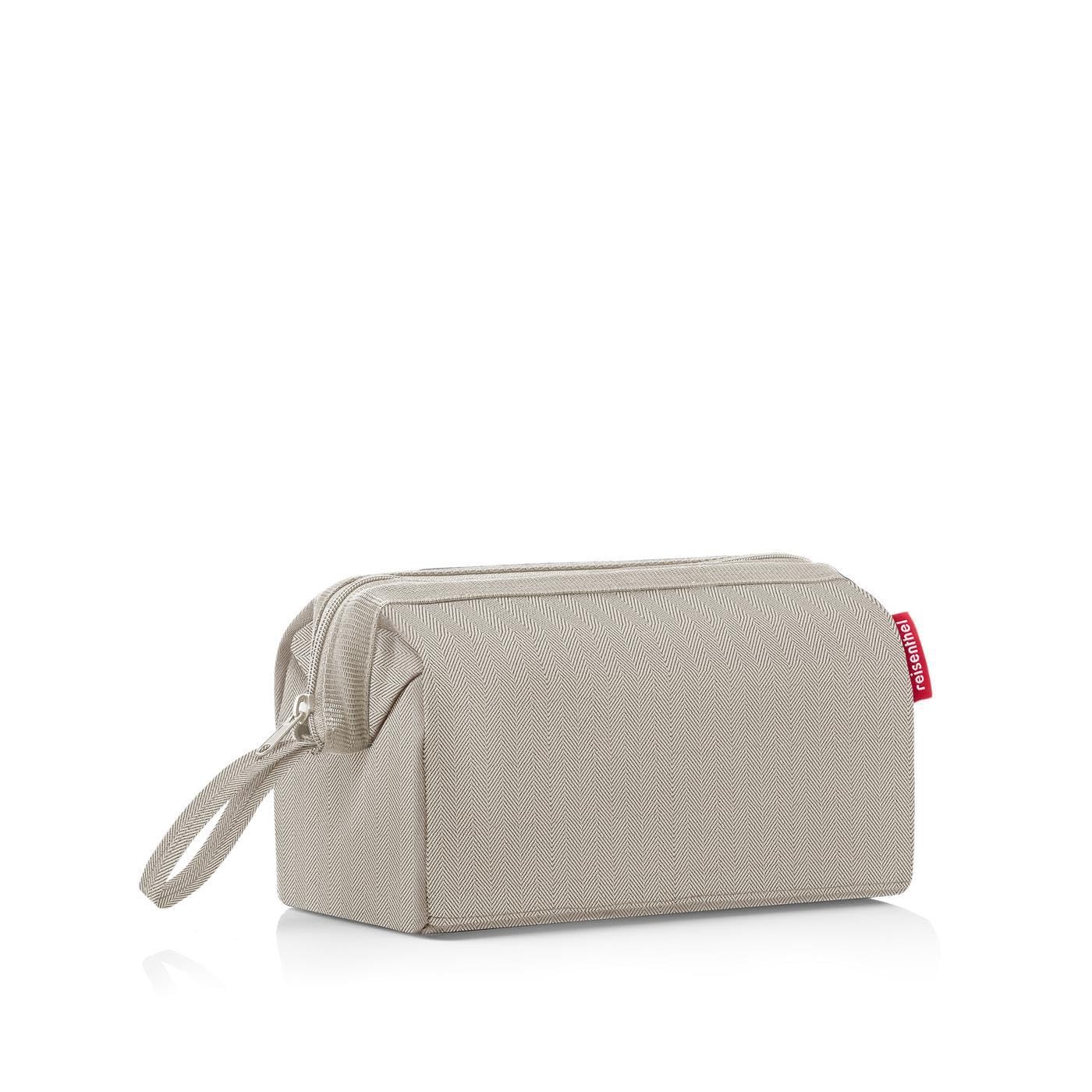 Reisenthel WC6049 TRAVELCOSMETIC HERRINGBONE SAND Gym Bag Women's HERRINGBONE SAND Size Unica