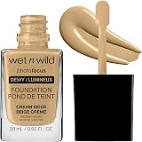 Wet n Wild Photo Focus Dewy Foundation Hydrating Liquid Foundation Cream Beige view 2
