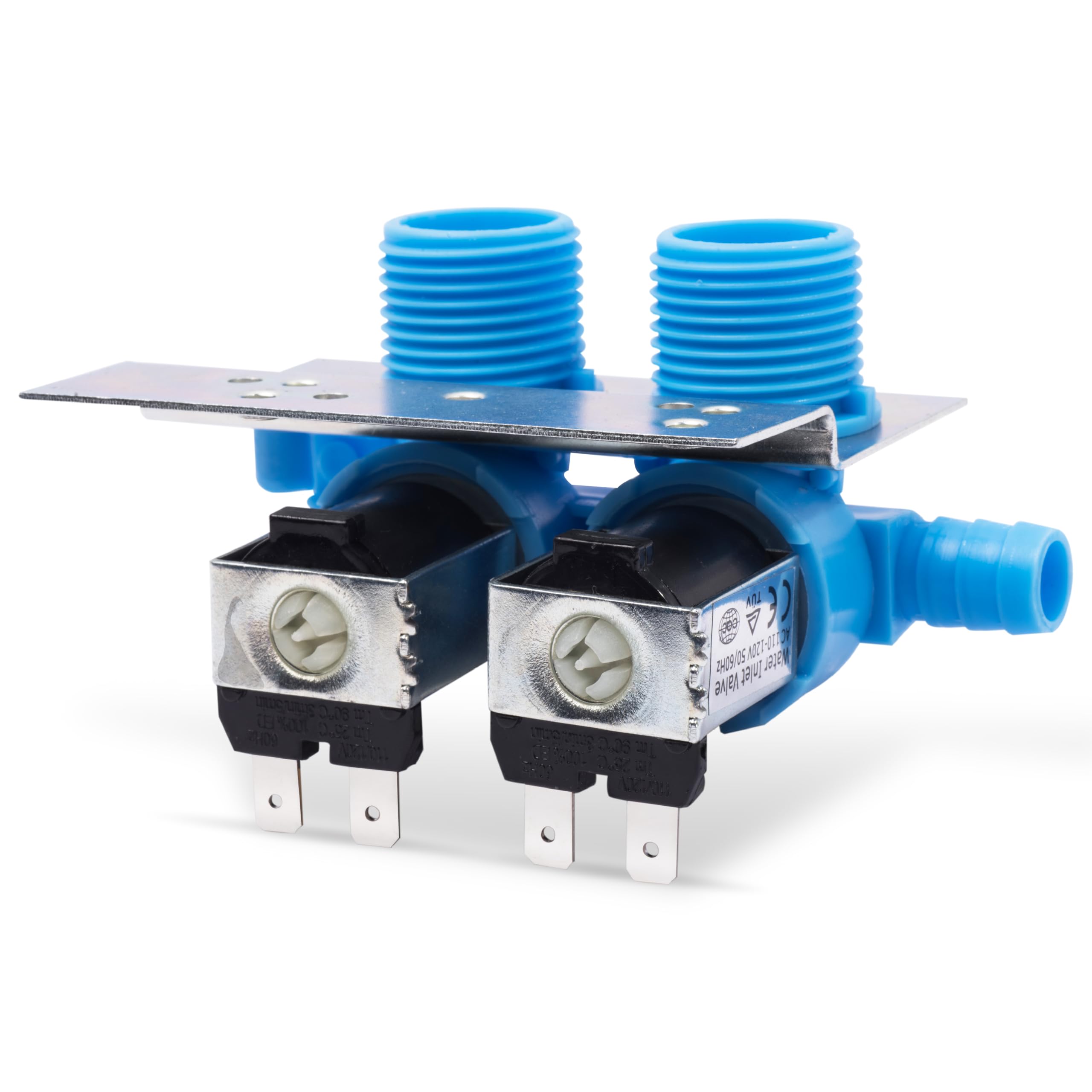Photo 1 of [2025 Upgraded] BlueStars 285805 Washer Water Inlet Valve with Mounting Bracket - Fit Whirlpool Kenmore Kitchen Aid - Replaces 292197 3349451 3354565 AP3094541 KAWS850JQ4 LSQ8243HQ0 7MLSC9545JQ2