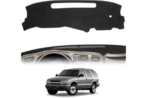 HPEVA Dash Cover Dashboard Mat Compatible with Chevy S10 Blazer 1998-2005,S10 1998-2004,fit for GMC Jimmy 98-2001,fit for Sonoma 98-04 Dashboard Cover for Pad Custom Car Dashboard Interior Accessories