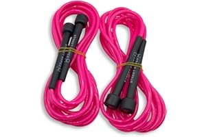 STREET ROPEZ Royalty Double Dutch Jump Ropes (Set of 2), Perfect Length 14 Feet, Tangle-Free, Heavy Weight No Need for Doubling, For Beginning and Advanced Jumpers