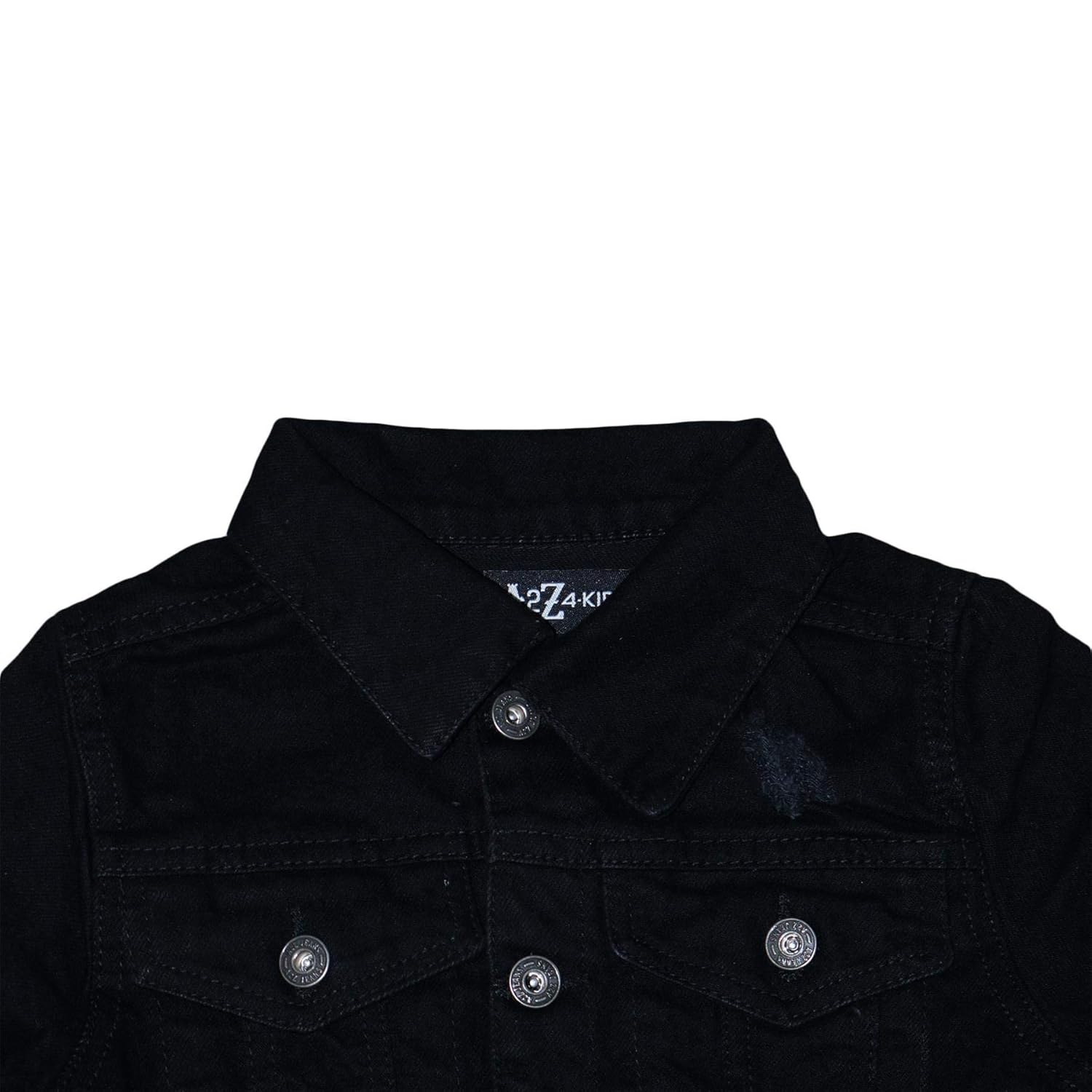 boys denim jacket black