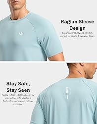 G Gradual Men's Workout Athletic T-Shirts Moisture