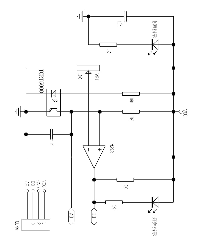 Amazon.com: CHENBO 6pcs TCRT5000 infrarrojos reflectante IR ...