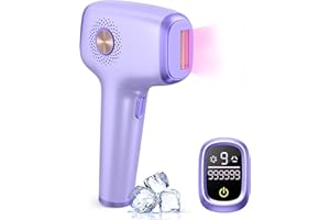 INNZA IPL Hair Removal with Ice Cooling Care Function for Women Permanent,999,999 Flashes Painless laser Hair Removal, Hair Removal Device for Armpits Legs Arms Bikini Line