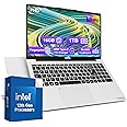 15.6 FHD IPS Student-Laptop, 16GB RAM 1TB SSD 4-Cores Pentium N100 (Beat i3-1115G4 Up to 3.4GHz) Computer with Backlit Keyboard Fingerprint WiFi 6 Win11