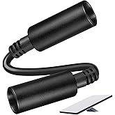 RVSPARK DC Female to Female Adapter for Starlink Mini Power Cord,Waterproof 5.5mm x 2.1mm DC Barrel Connector Extender,12V Extension Cable for SL Mini Dish, PoE Splitter & RV/Off-Grid/Mobile Use