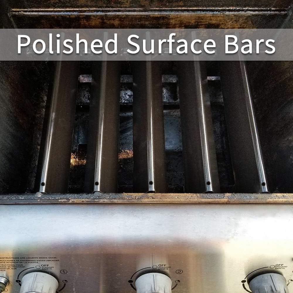 X Home 15.3 inch Durable Flavorizer Bars for Weber Spirit 300 Series (2013-2017), Porcelain Steel, 7636 : Garden & Outdoor