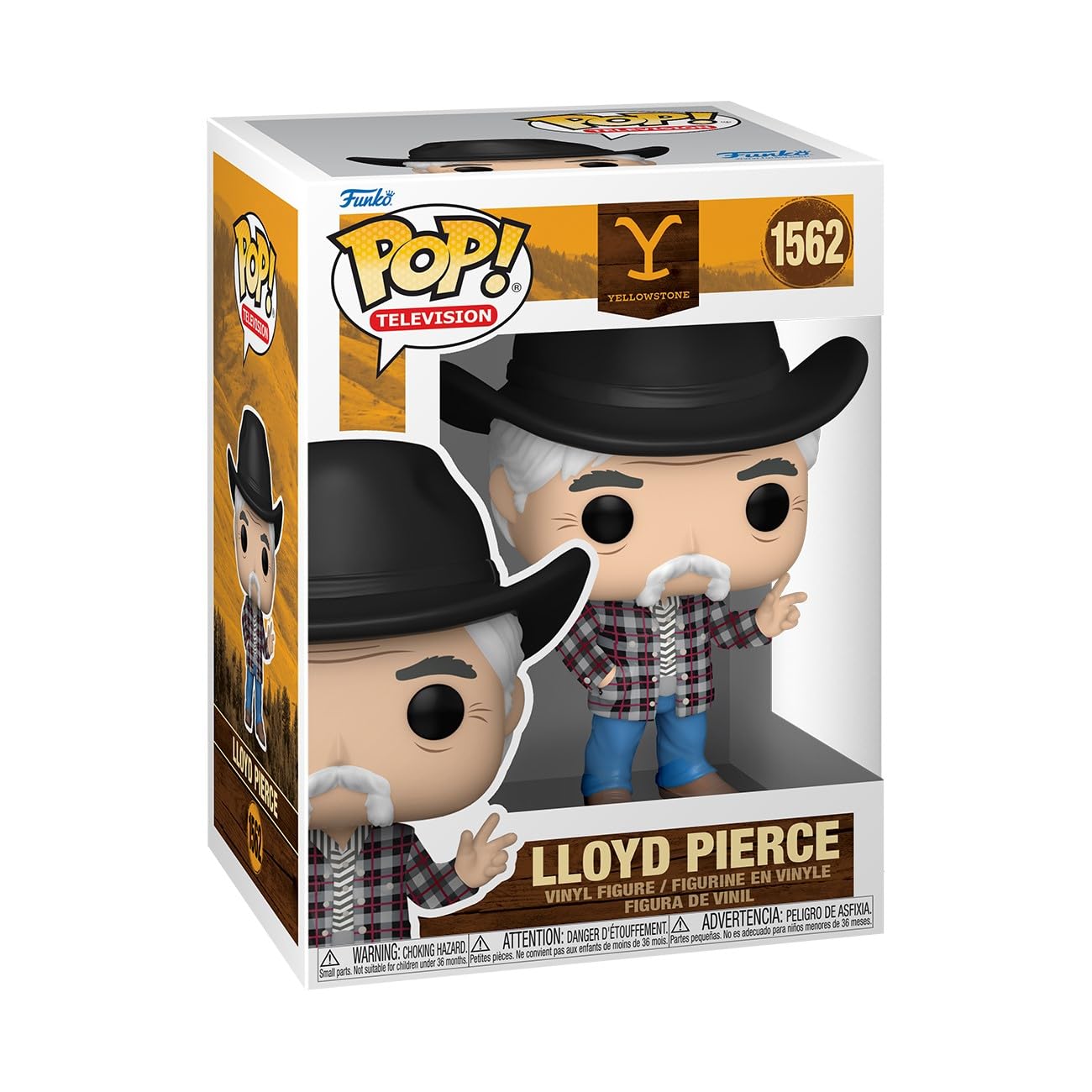 Funko Pop! TV: Yellowstone – Lloyd Pierce - Collectable Vinyl Figure - Gift Idea - Official Merchandise - Toys for Kids & Adults - TV Fans - Model Figure for Collectors and Display