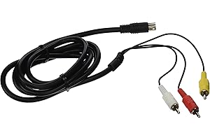 MIZAR Sega Genesis 2 & 3 Standard AV Cable (Bulk Packaging)