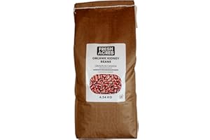 Organic Kidney Beans Canadian Grown Bulk Dry 4.54 Kg (10 lb) Fresh Acres