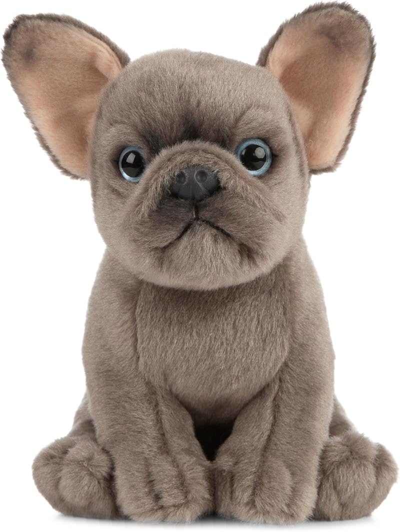 Living Nature French Bulldog Puppy Plush 16cm Eco-Friendly Toy