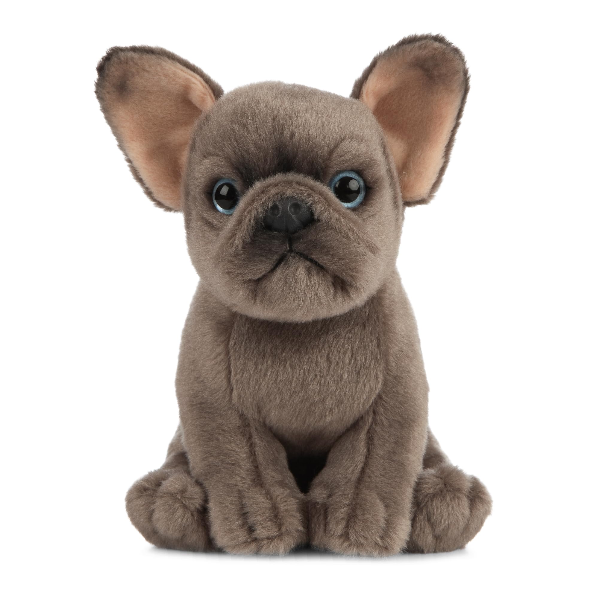 Living Nature French Bulldog Puppy, Realistic Soft Cuddly Dog Toy, Naturli Eco-Friendly Plush, 16cm — image 1