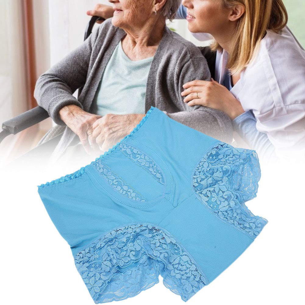 Incontinence Care Panties, Breathable Reusable Washable Leakproof Protective Lace Underwear for Elderly Patients Menstrual and Pregnant Women(XL)