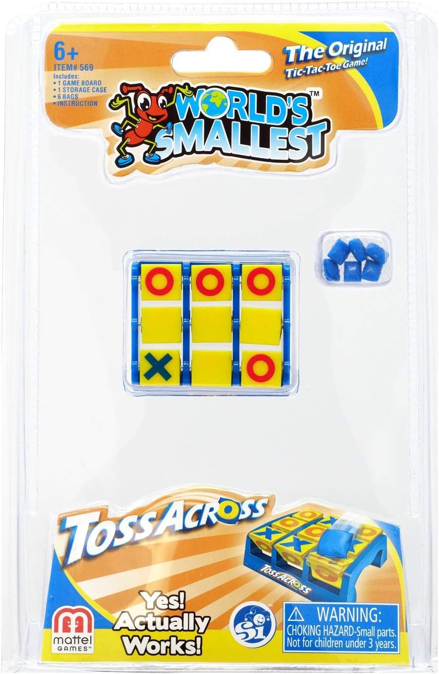 Amazon Com Worlds Smallest Toss Across Game Toys Games