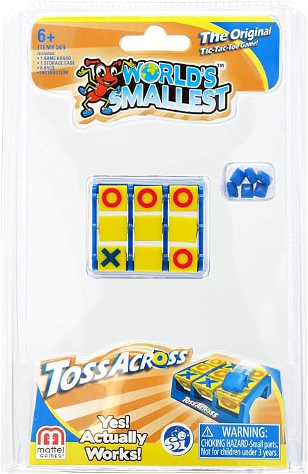 Amazon Com Worlds Smallest Toss Across Game Toys Games