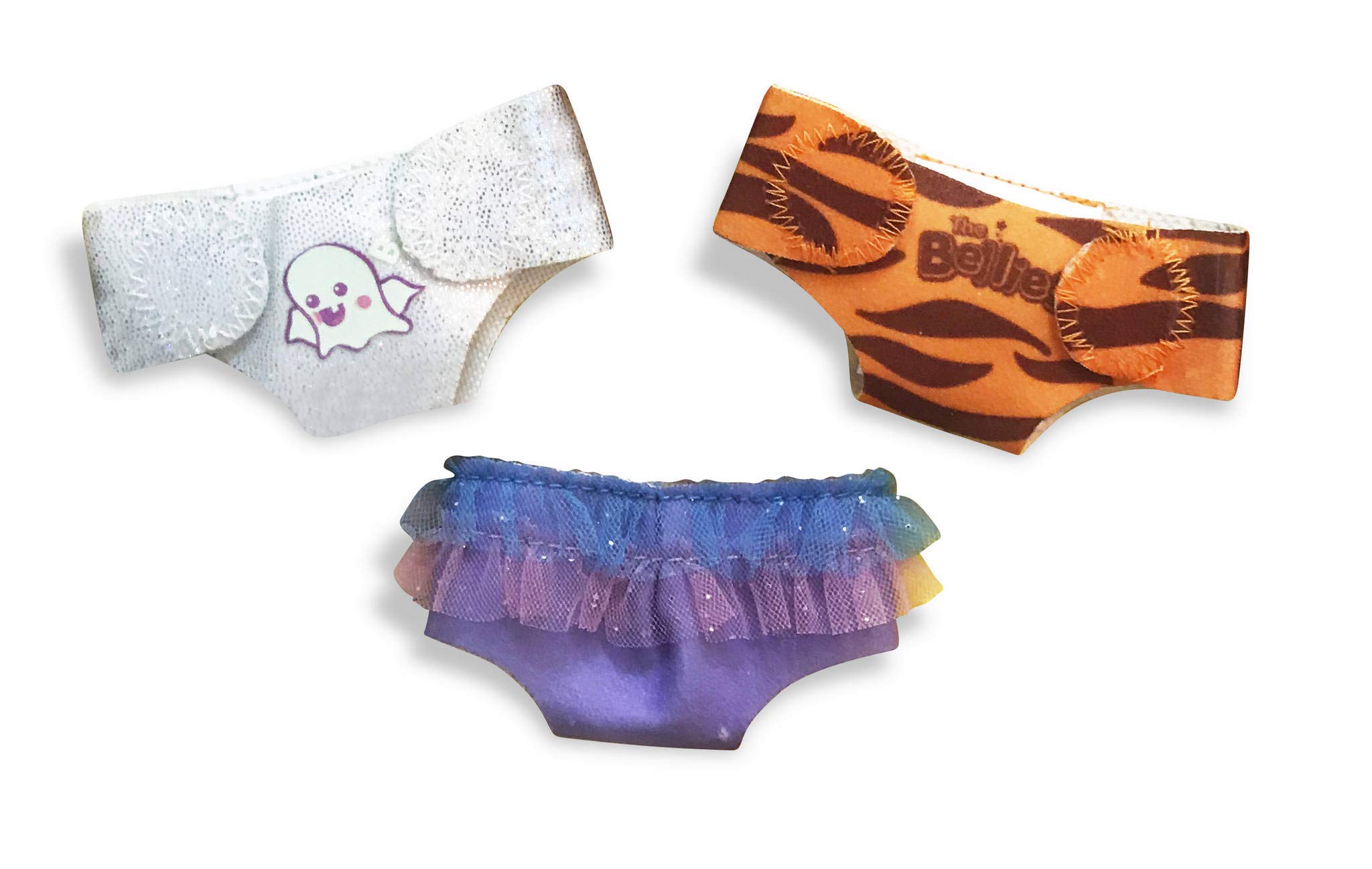 The Bellies From Bellyville- Funny Butties, Fun Diapers for The Bellies Doll, Gift (Famous 700015793)