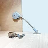 JinBoCheng 1 Pack 105 Degree Soft Closing Support Rod Hinges,Pull Down Bracket Hinge,Slowly descend and Close, Designed for Downward Opening lid Door,Cabinet Doors and Storage Box,Toy Box Support