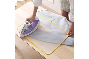 MIDREMER 3 Pack Ironing Mats, Protective Ironing Clothes Reusable Scorch Mesh Ironing Protector Heat Resistant Pad Pressing Cloth for Ironing, Random Color, Medium 15 x 23 inch
