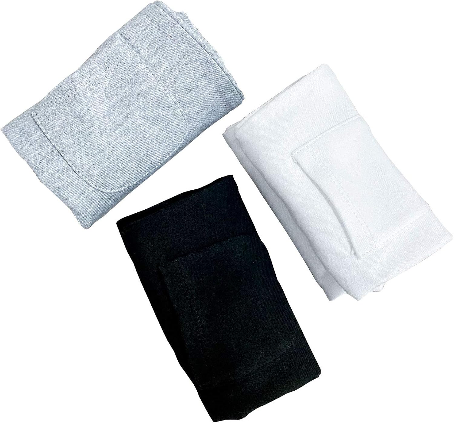 SOBOWO Baby Boys Girls Shorts 3-Pack Newborn Solid Color Cotton Sport Jogger Short Pants for Unisex Boy Girl 0-24 Months: Clothing