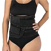 UpSpring Shrinkx Belly Charcoal Postpartum Belly Wrap, Adjustable Postpartum Belly Band to Support, Smooth After Baby (Charcoal Gray, Large/X-Large)