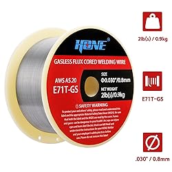 HONE Flux Core Wire .030, 2-Pound AWS E71T-GS .030