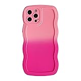 Caseative for iPhone 12 Pro Case,Solid Color Curly