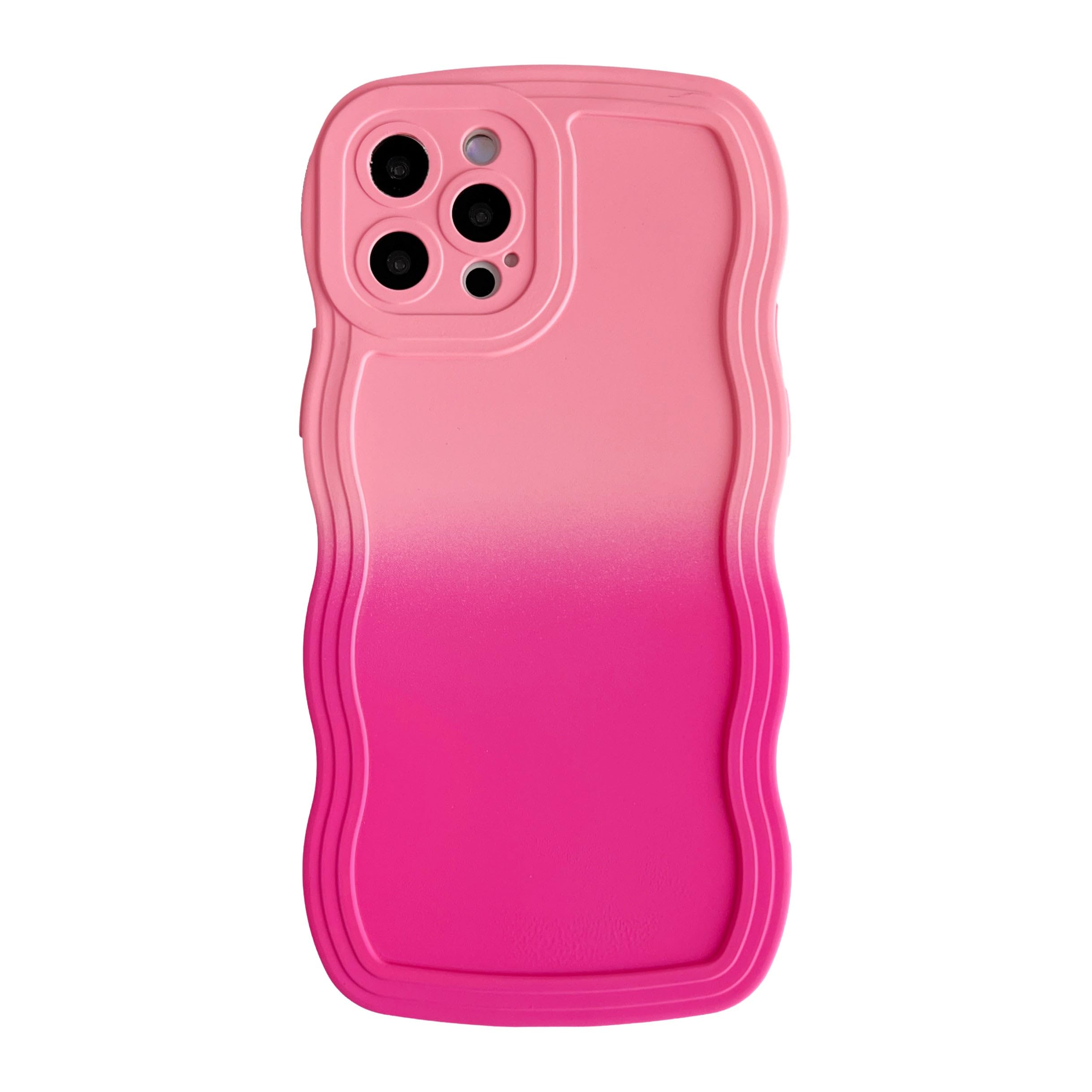 Caseative for iPhone 12 Pro Case,Solid Color Curly