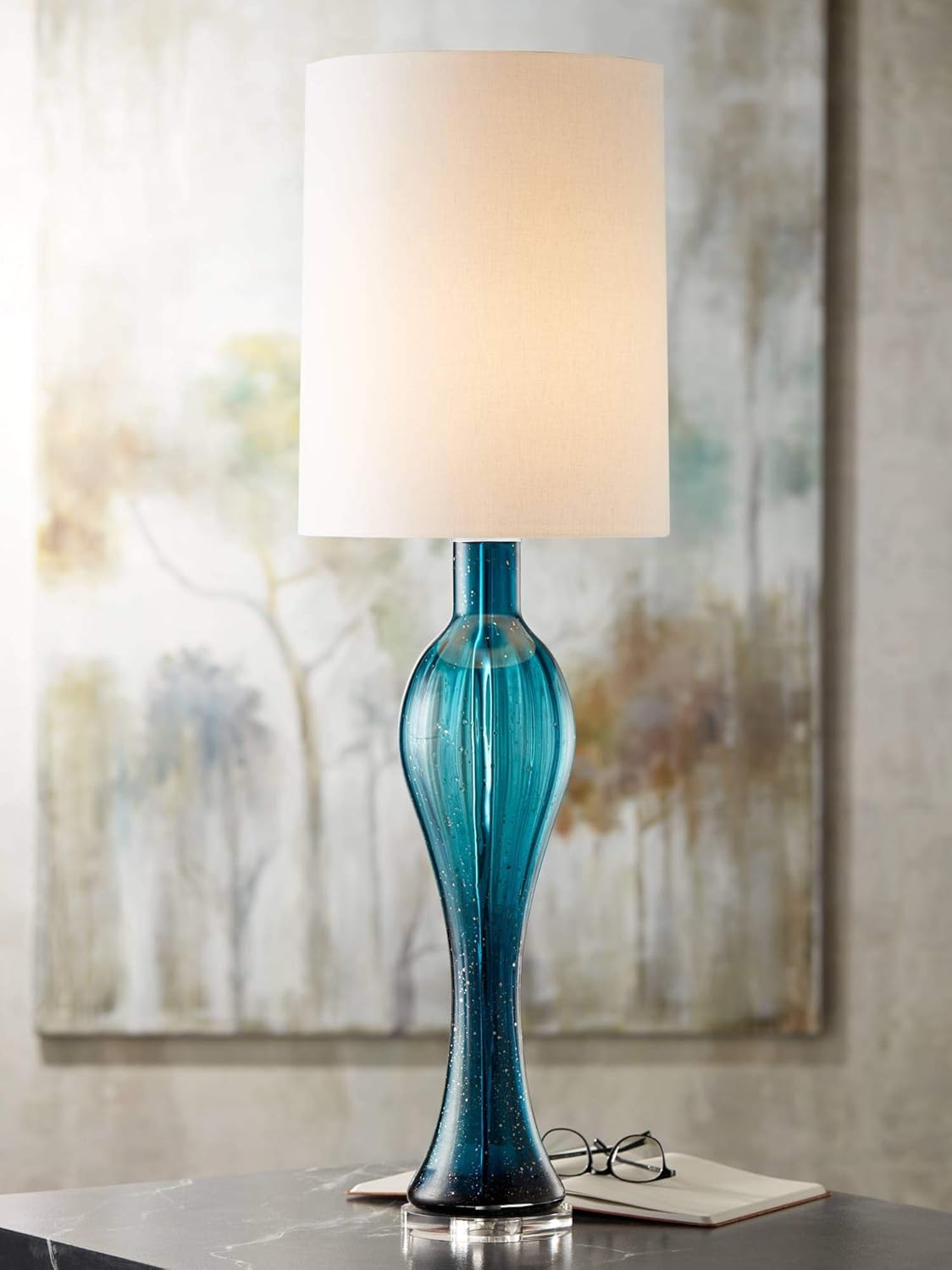 Best glass cylinder table lamp