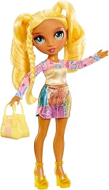 Rainbow High Sunny Fashion Doll 28cm Yellow Outfit Handbag Poseable Play view 7