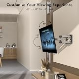 BONTEC Wall Mount 23–70 Inch Full Motion TV Bracket Up to 45kg 400x400 VESA view 4
