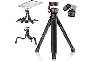 Starlink Mini Tripod Mount with Adapter, Adjustable Height and Angle Tripod Mounting Kit, Portable Stand for Outdoor Camping 