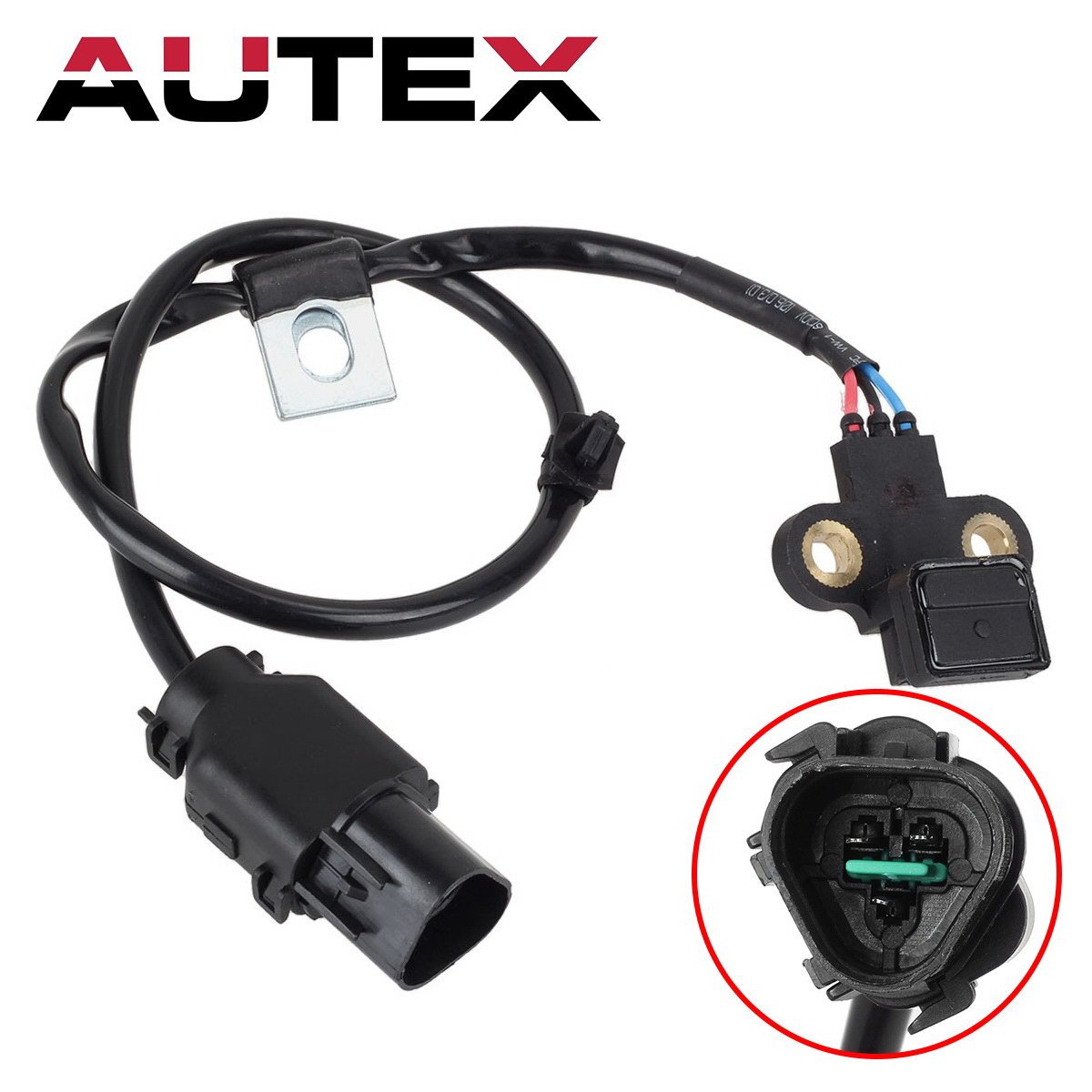 AUTEX Crankshaft Position Sensor PC530 5S1777 1800446 3931039010 SU5877  compatible with 2002 2003 2004 2005 Kia Sedona V6-3.5L 2001 Hyundai XG300  V6-3.0L ...