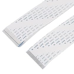 uxcell 1.0mm Pitch 30 Pin AWM 20624 Flexible Flat