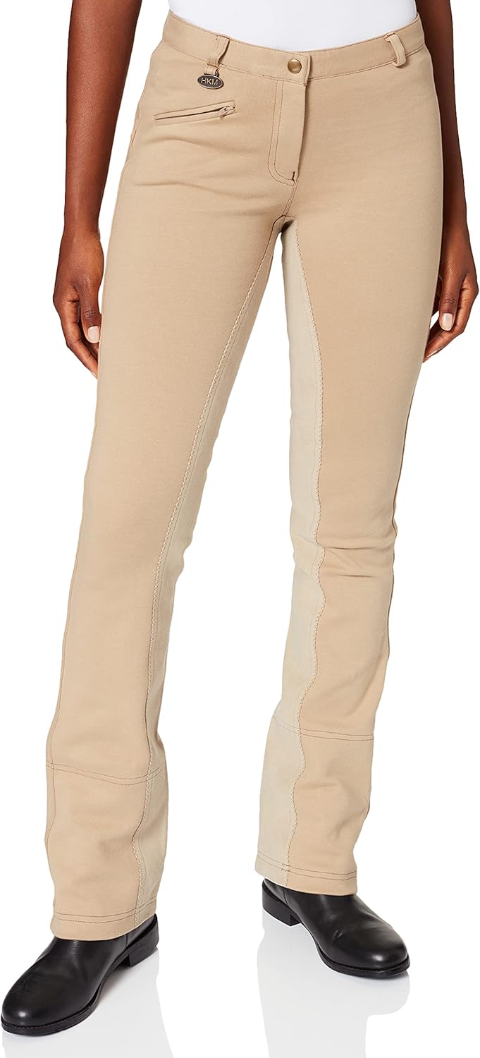 HKM JodhpurReithose Chic, beige/beige Amazon.de Bekleidung