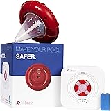 lifebuoy Pool Alarm System - Pool Motion Sensor with Advanced Algorithm - Smart Pool Alarm That is Application Controlled. Po