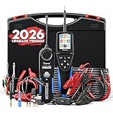 VDIAGTOOL V500 Pro Automotive Power Circuit Probe Tester with Breaker Finder, 9V-30V Auto Electrical Circuit Tester Kit, Mult