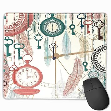 Grand Tapis De Souris Animé Mignon Manga Fille Soufflant