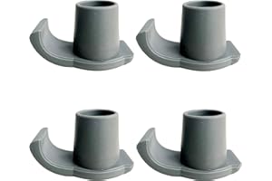 HPWFHPLF Walker Ski Glides, 4 Pack Universal Fit Walker Gliders, Heavy Duty Walker Feet Glides, Durable Walker Accessories Gl