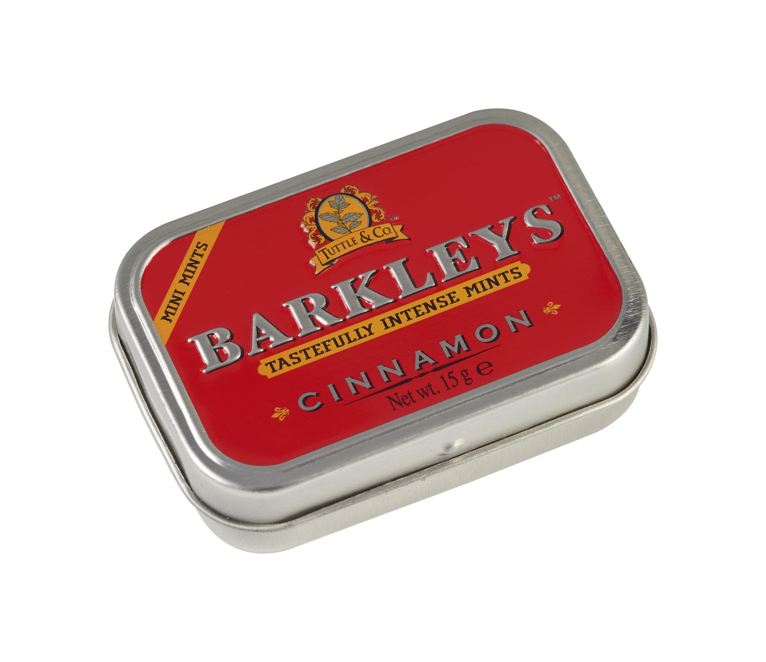 Barkleys Mints Sugar Free Cinnamon Intense Mints Tins, 15 g
