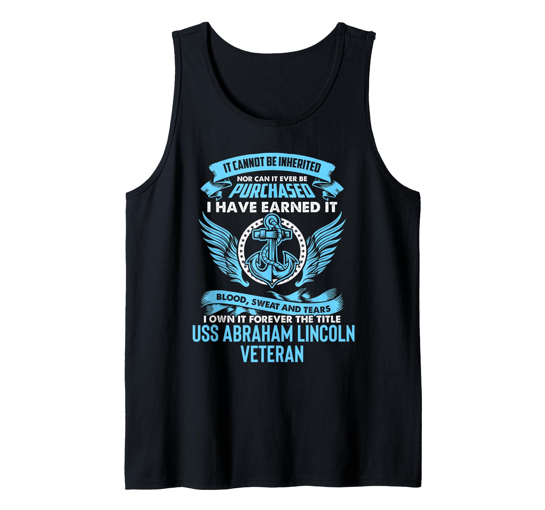 USS Abraham Lincoln CVN-72 Carrier Tank Top