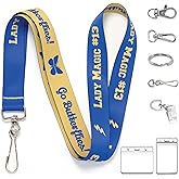 Personalized Custom Lanyards 10-5000PCS for Neck Strap ID Badges, Customized Lanyards Bulk with Text/Logo/Photo/Name,Customize Neck Lanyard for ID Card Badge Holder, Teacher, Office, Business etc