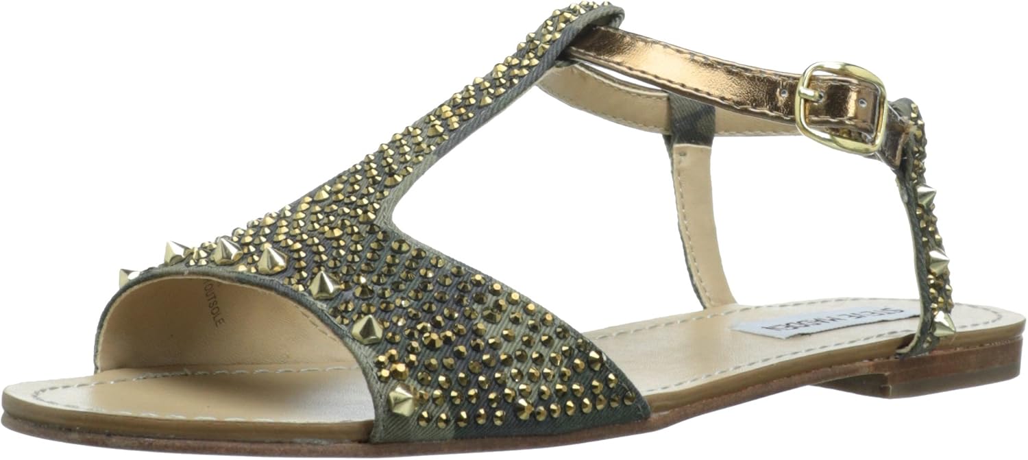 steve madden t strap sandals