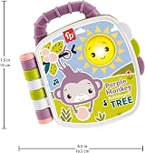 Fisher-Price Purple Monkey Musical Storybook Lights & Sounds for Infants view 5
