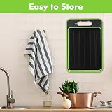 Kssvzz 4 in 1 Defrosting Board & Chopping Tray with Grater & Sharpener view 5
