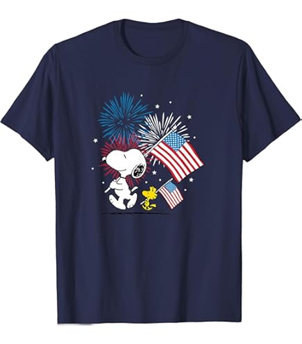 Amazon.com: Peanuts Snoopy First Beagle on The Moon T-Shirt
