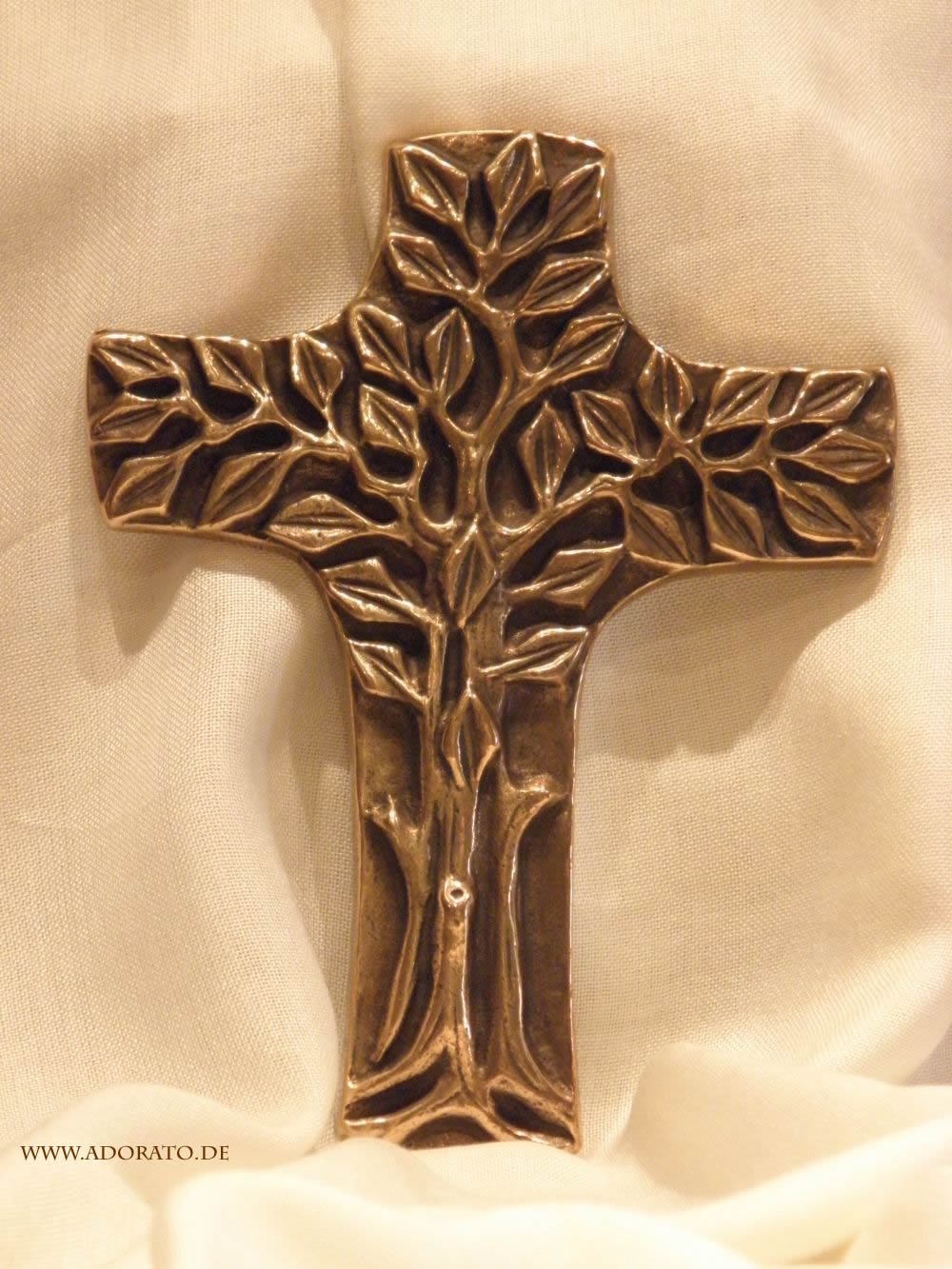 Nazareth Bronze Bronzekreuz Tree of Life 18 CM