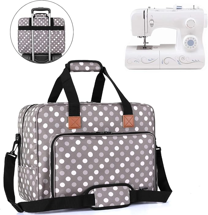 Luxja Sewing Machine Bag, Portable Tote Bag for Sewing Machine and